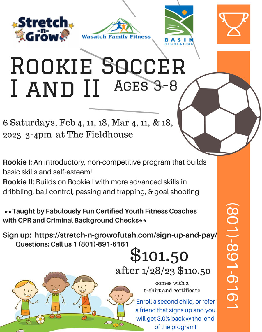 Rookie Soccer I and 2 Feb March 2023