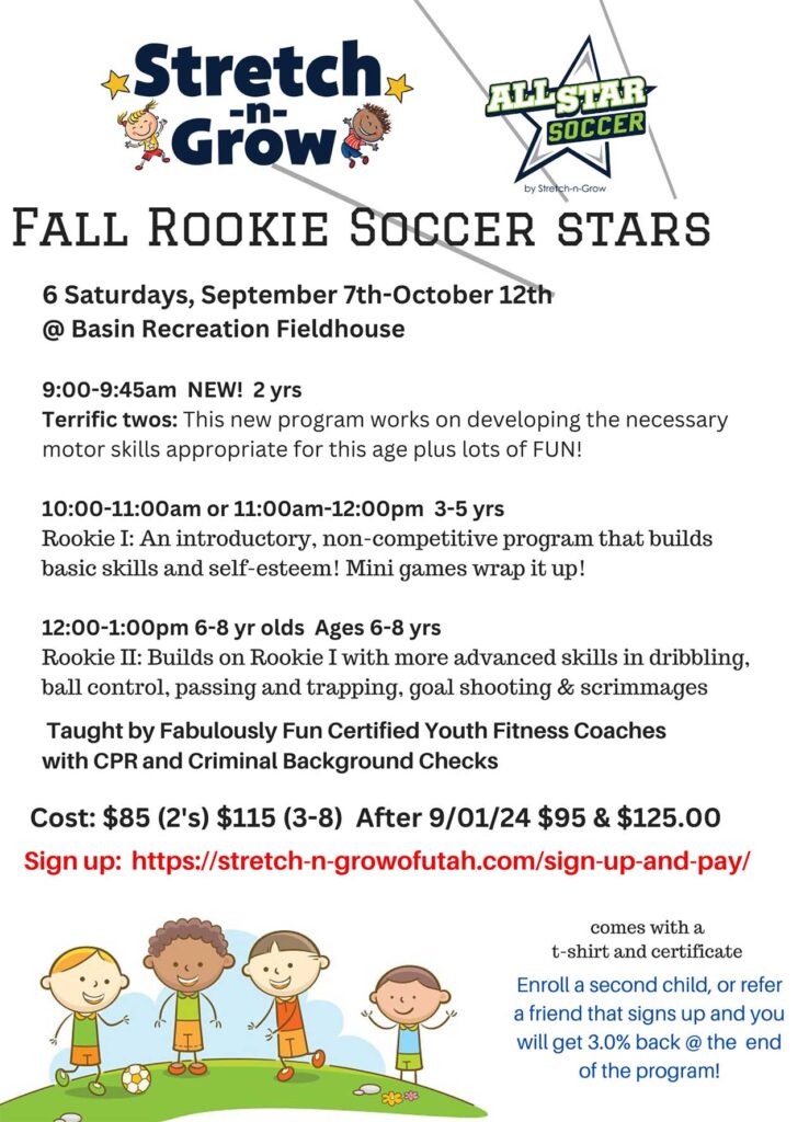 Fall 2024 Rookie Soccer Stars